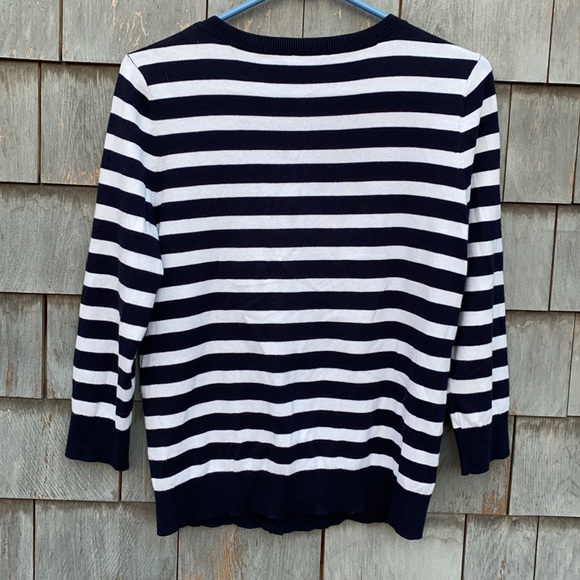 Talbots Button down sweater - Picture 6 of 7